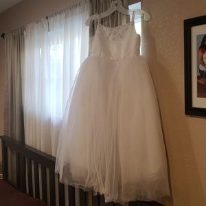 Michaelangelo/davids bridal Flower girl dress